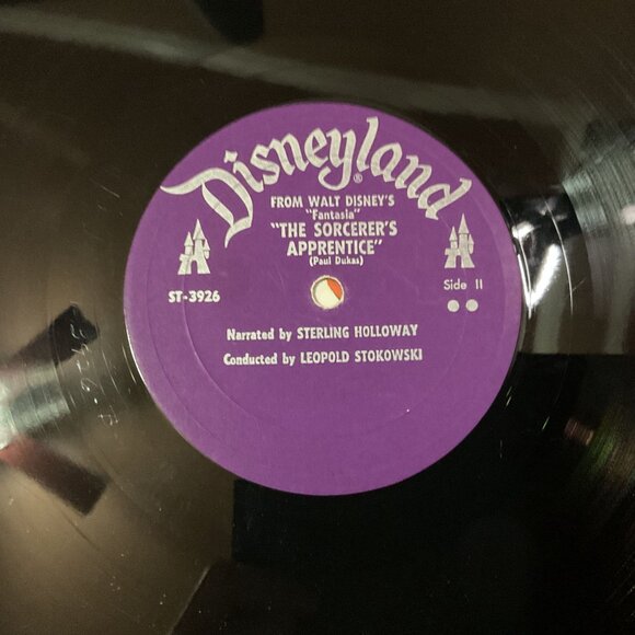 Walt Disney Sorcerer's Apprentice Peter And The Wolf Vinyl Record & Picture Book - Picture 9 of 9